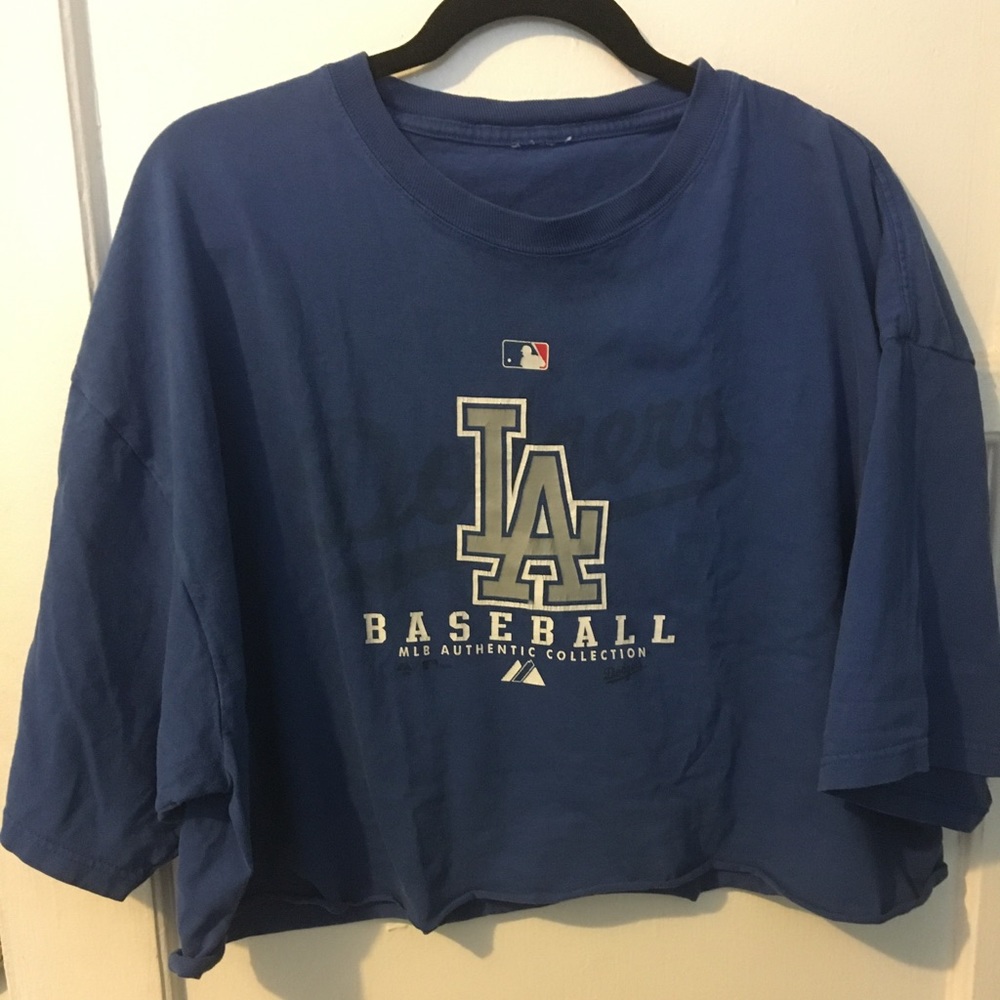 Dodgers crop top
